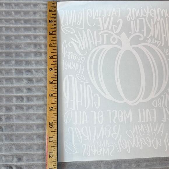 Bundle of Fall And Thanksgiving Heat Transfer Craft Making Tee T-Shirts New Gift - Picture 9 of 10